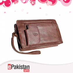 Leather Traveling Pouch